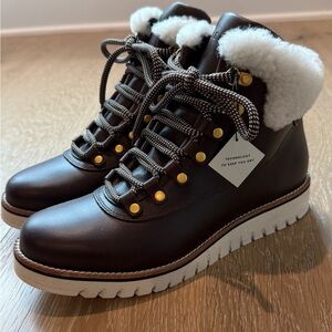 Zerogrand Cole Haan explore hiker boot - W8 mesquite color
